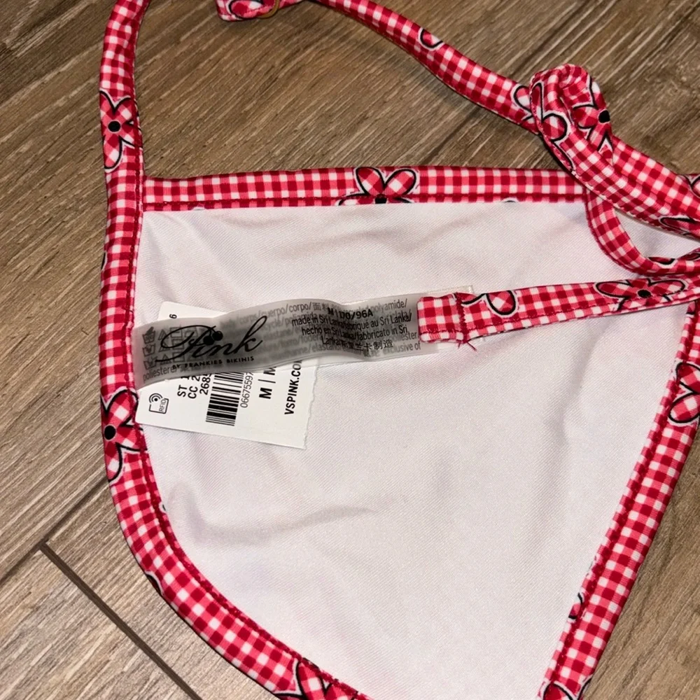 PINK by Frankie’s Bikinis Two Piece Bikini Size M/L